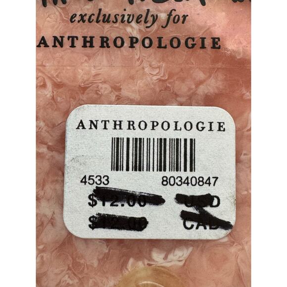 Pernille Rosenkilde for Anthropologie Peach Shell Shaped Coasters - Picture 10 of 10